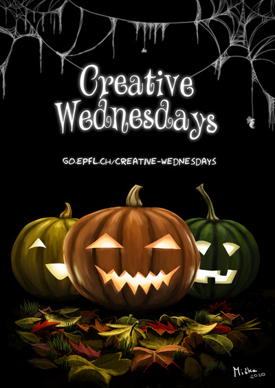 Creative Wednesdays Halloween Poster